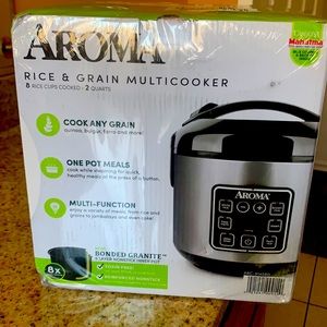 Aroma rice & grain multi cooker